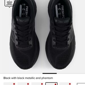 Black Fresh Foam Sneakers